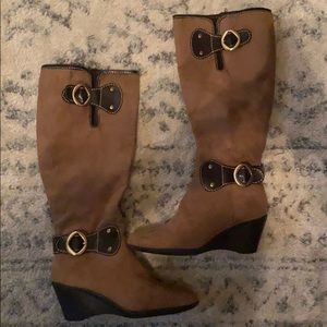Aerosoles wedge boots